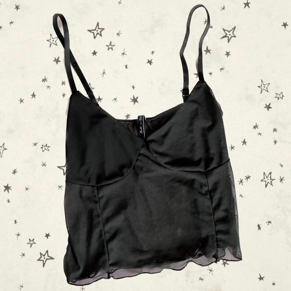 black mesh cami 🖤 - Picture 1 of 2